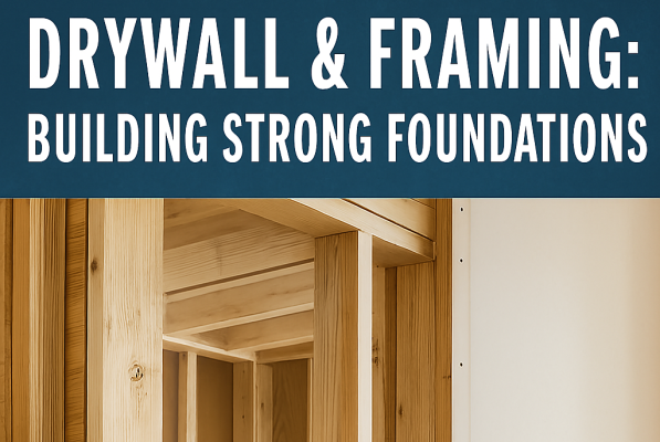 Drywall & Framing Building Strong Foundations