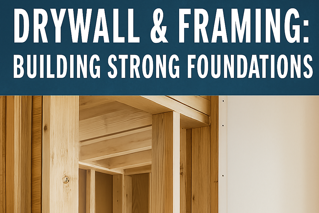 Drywall & Framing Building Strong Foundations