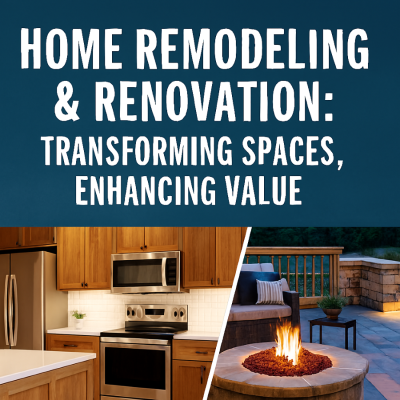 Home Remodeling & Renovation: Transforming Spaces, Enhancing Value